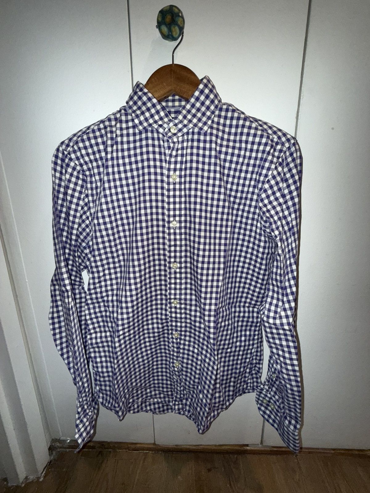 Polo Ralph Lauren Vintage Ralph Lauren Gingham Dress Shirt Size US S / EU 44-46 / 1 - 3 Thumbnail
