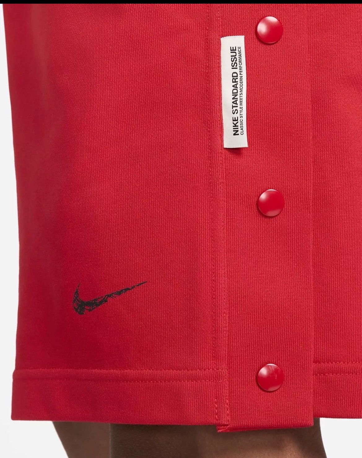 Nike Nike Dri-FIT Standard Issue 8" Basketball Shorts Red Men`s Size US 32 / EU 48 - 6 Thumbnail