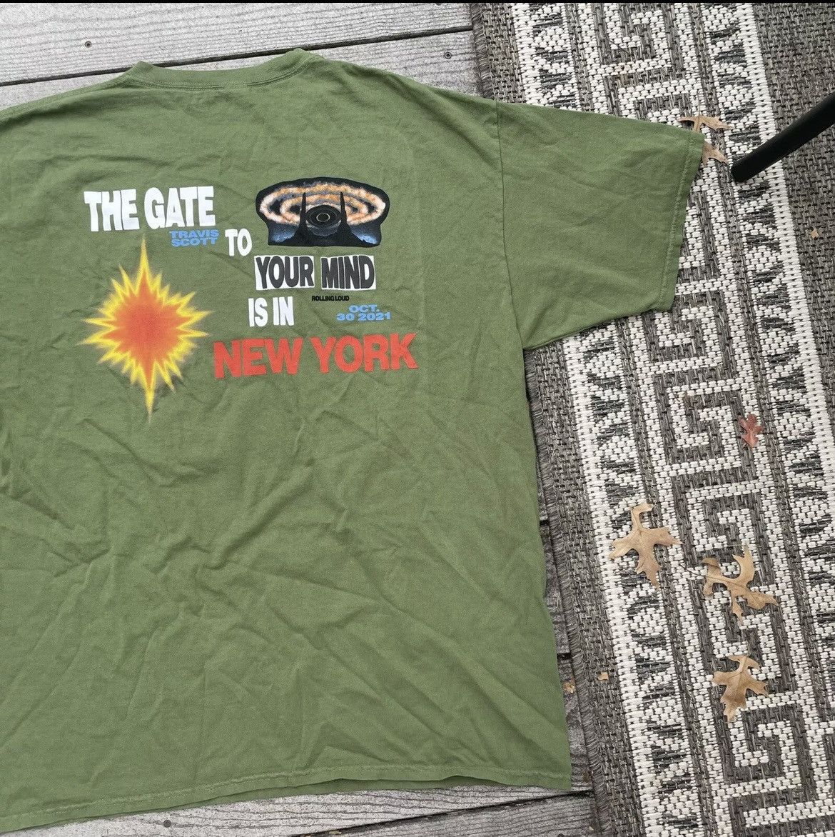 Travis Scott RARE Travis Scott NYC ROLLING LOUD 2021 concert merch XLarge Size US XL / EU 56 / 4 - 9 Thumbnail