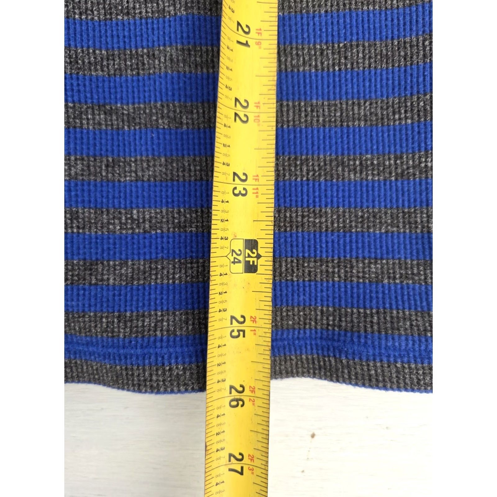 Calvin Klein Calvin Klein Performance Womens Hoodie Striped Thermal Long Sleeve Shirt M Multicolor Size M / US 6-8 / IT 42-44 - 8 Thumbnail