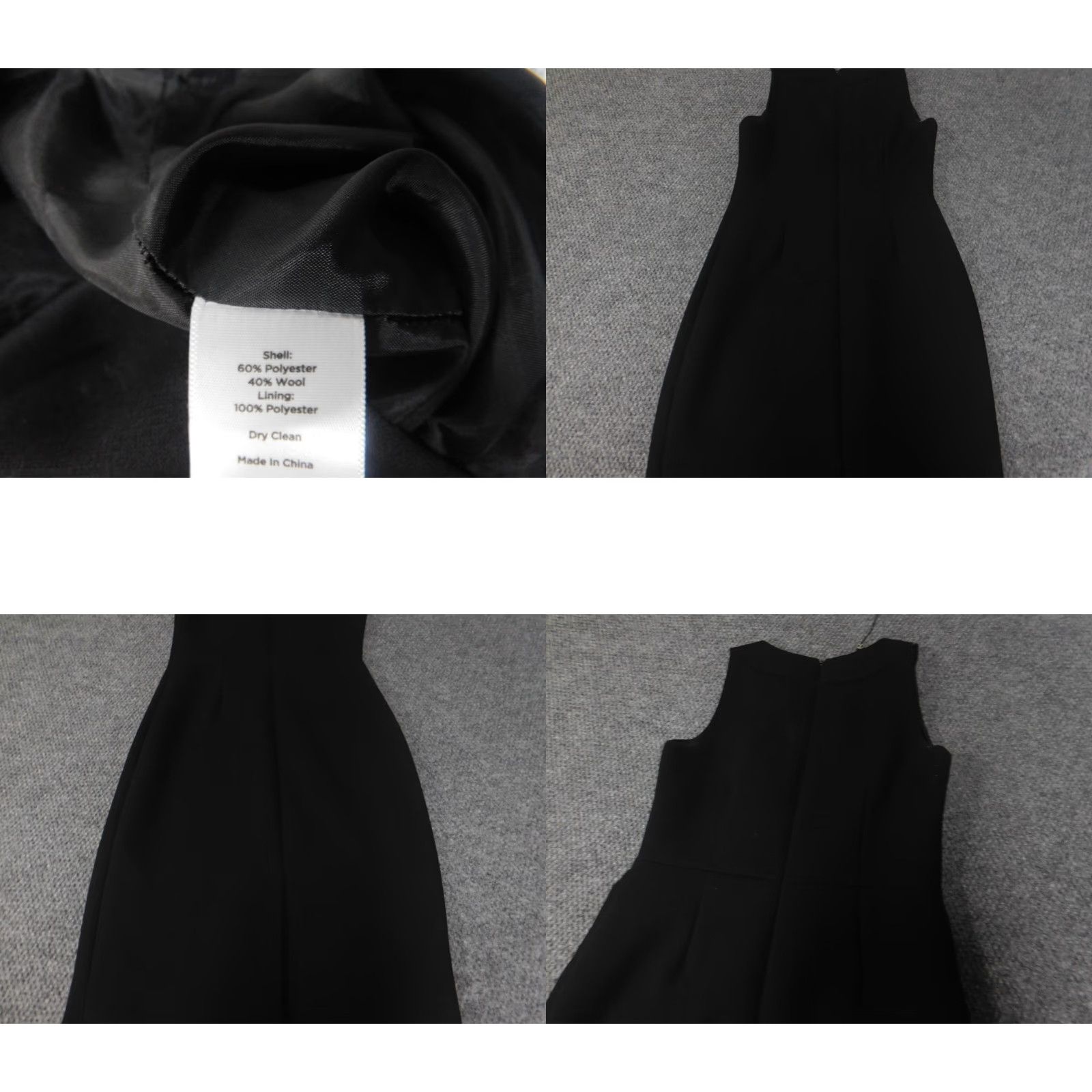 Talbots Talbots Womens Dress 4 black zip A-line Pullover Size S / US 4 / IT 40 - 8 Thumbnail