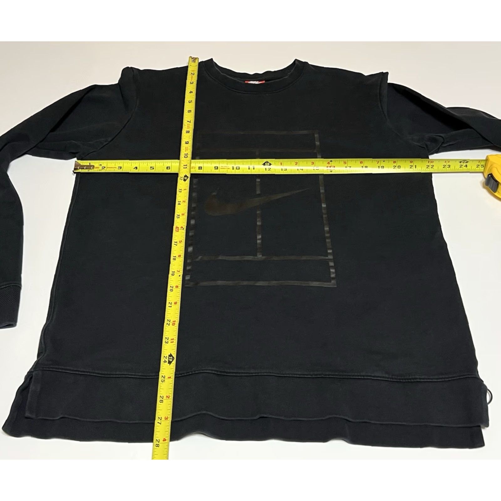 Nike Nike Court Sweatshirt Mens Large Black Pullover Crew Neck Long Sleeve Tennis Size US L / EU 52-54 / 3 - 4 Thumbnail
