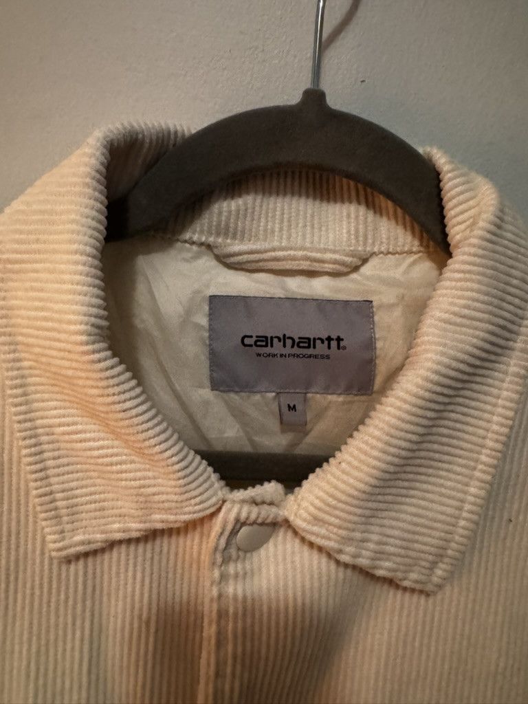 Carhartt Wip Carhartt WIP White Corduroy Jacket Size US L / EU 52-54 / 3 - 2 Thumbnail