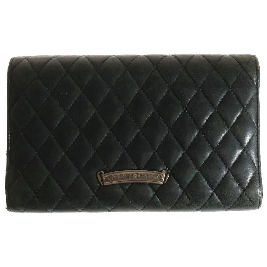 Chrome Hearts Chrome Hearts WAVE4 cross Ch plus Leather Wallet Size ONE SIZE - 2 Thumbnail