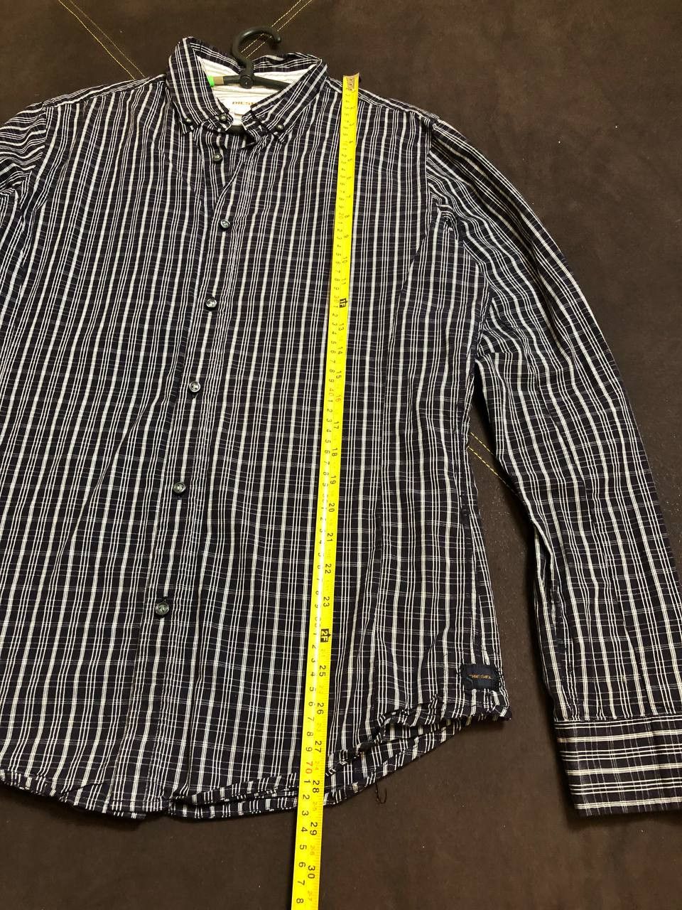 Diesel Diesel Shirt Vintage Long Sleeve casual Button Ups Size US L / EU 52-54 / 3 - 6 Thumbnail