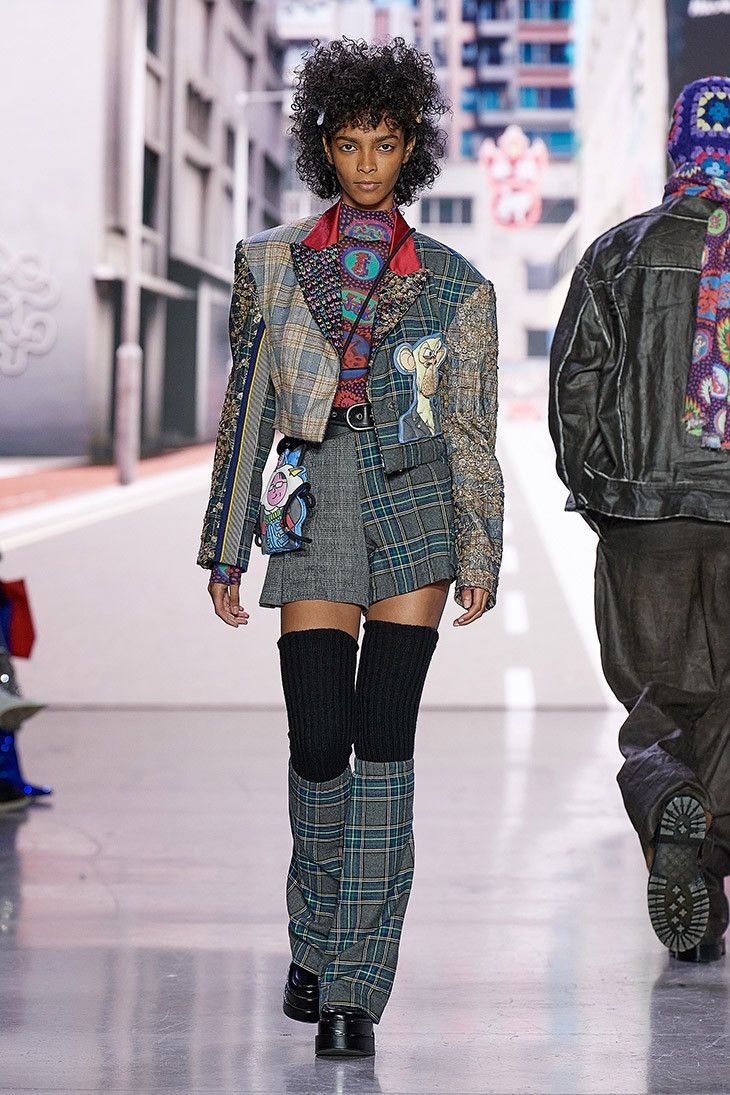 Vivienne Tam Vivienne Tam F/W23 Oracle Zodiac Print Cotton Bomber Jacket Size L / US 10 / IT 46 - 3 Thumbnail