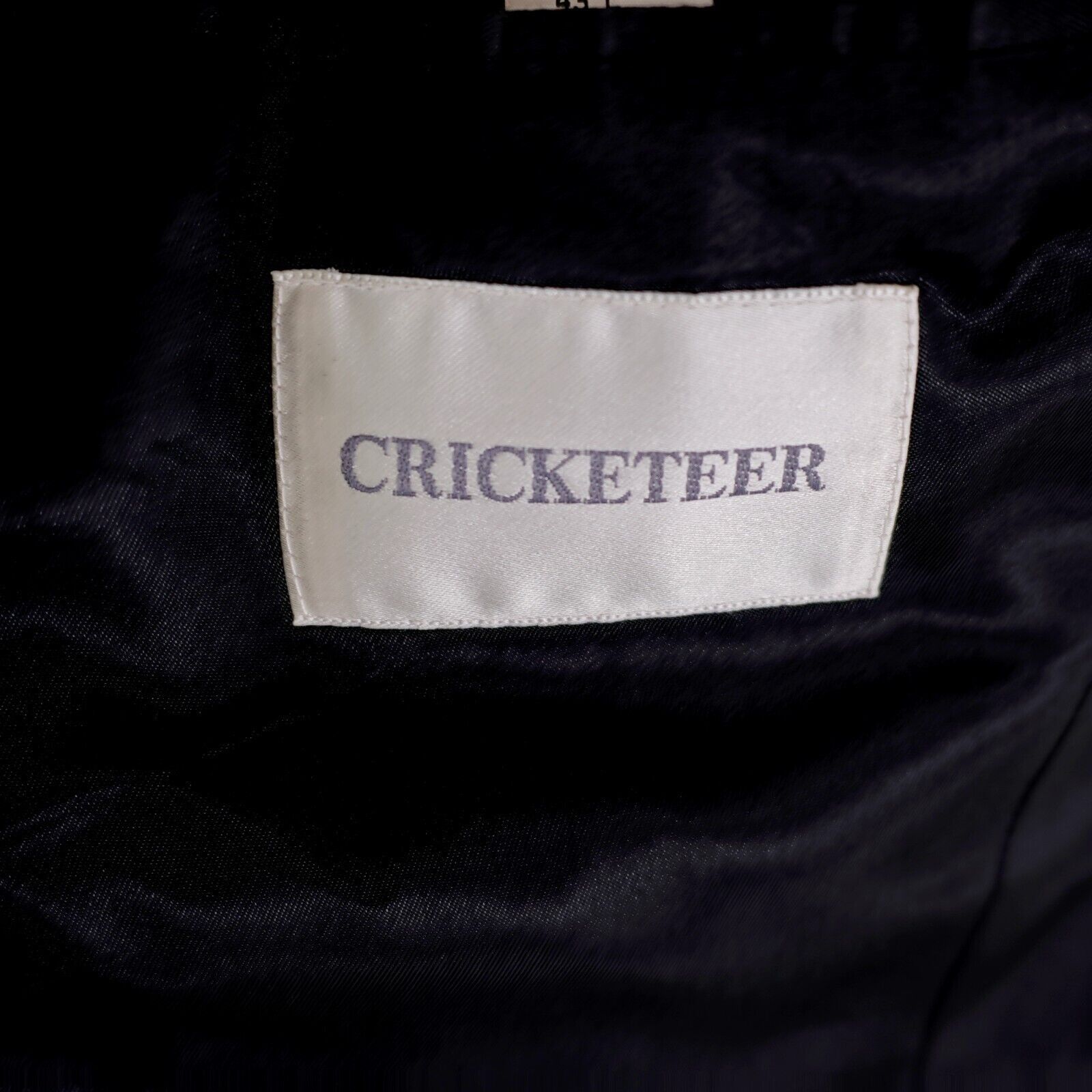 Designer Cricketeer Tweed Wool Camel Hair Nylon Gray Herringbone 2 Bu Size 42L - 9 Thumbnail
