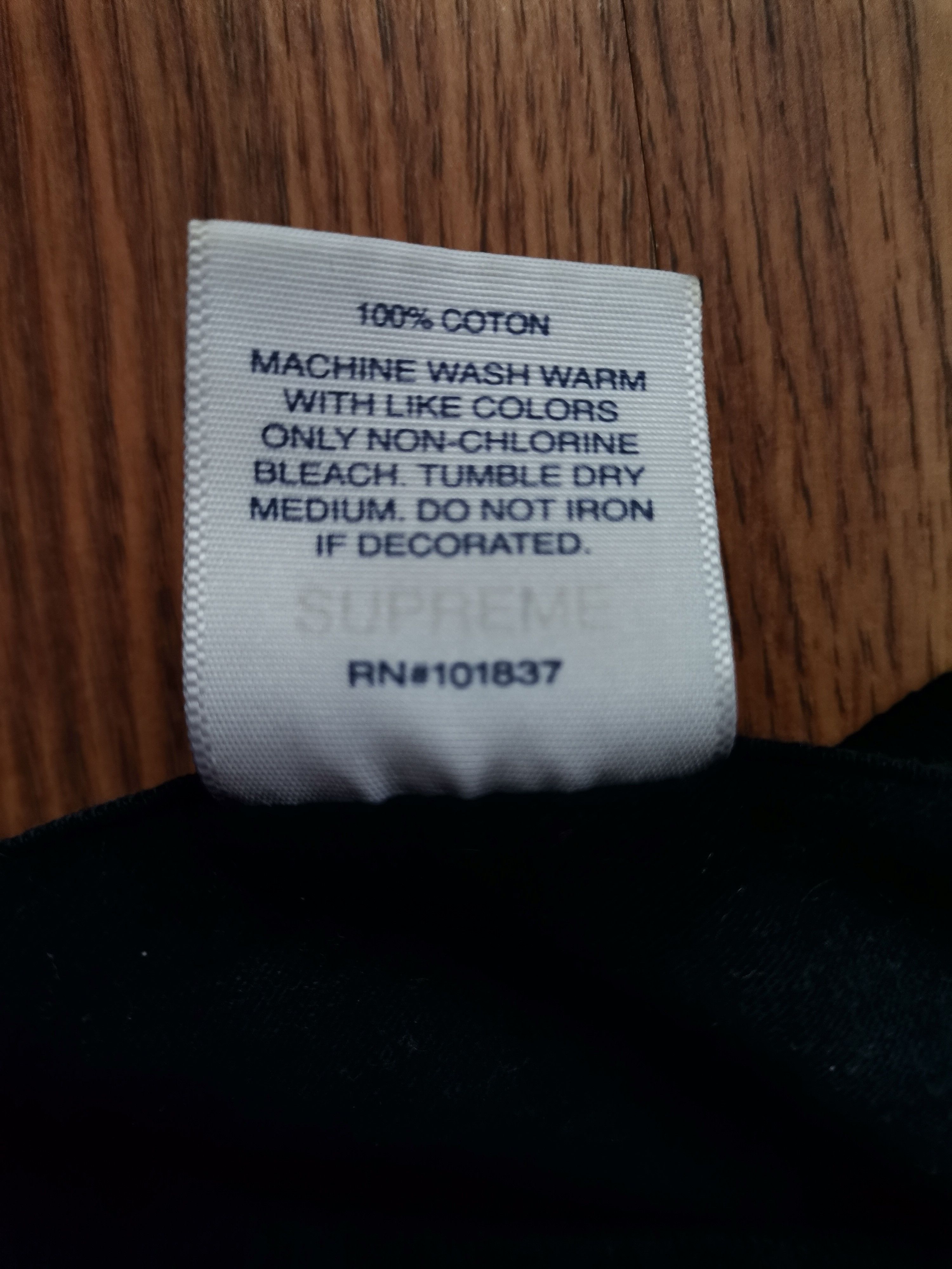 Supreme Supreme Ripple L/S Tee Size US M / EU 48-50 / 2 - 4 Thumbnail