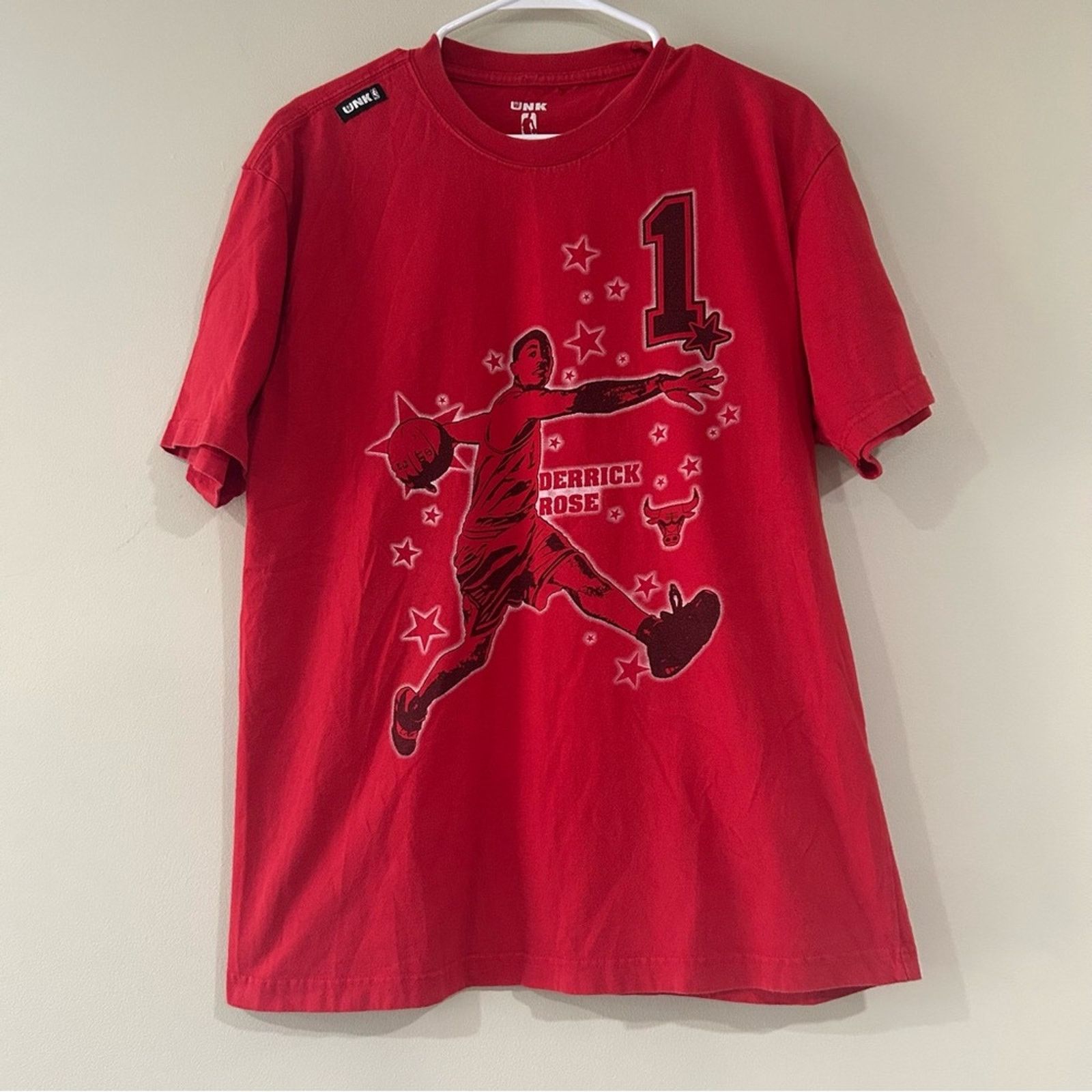 Other Derrick Rose Chicago Bulls Shirt Size US L / EU 52-54 / 3 - 1 Thumbnail