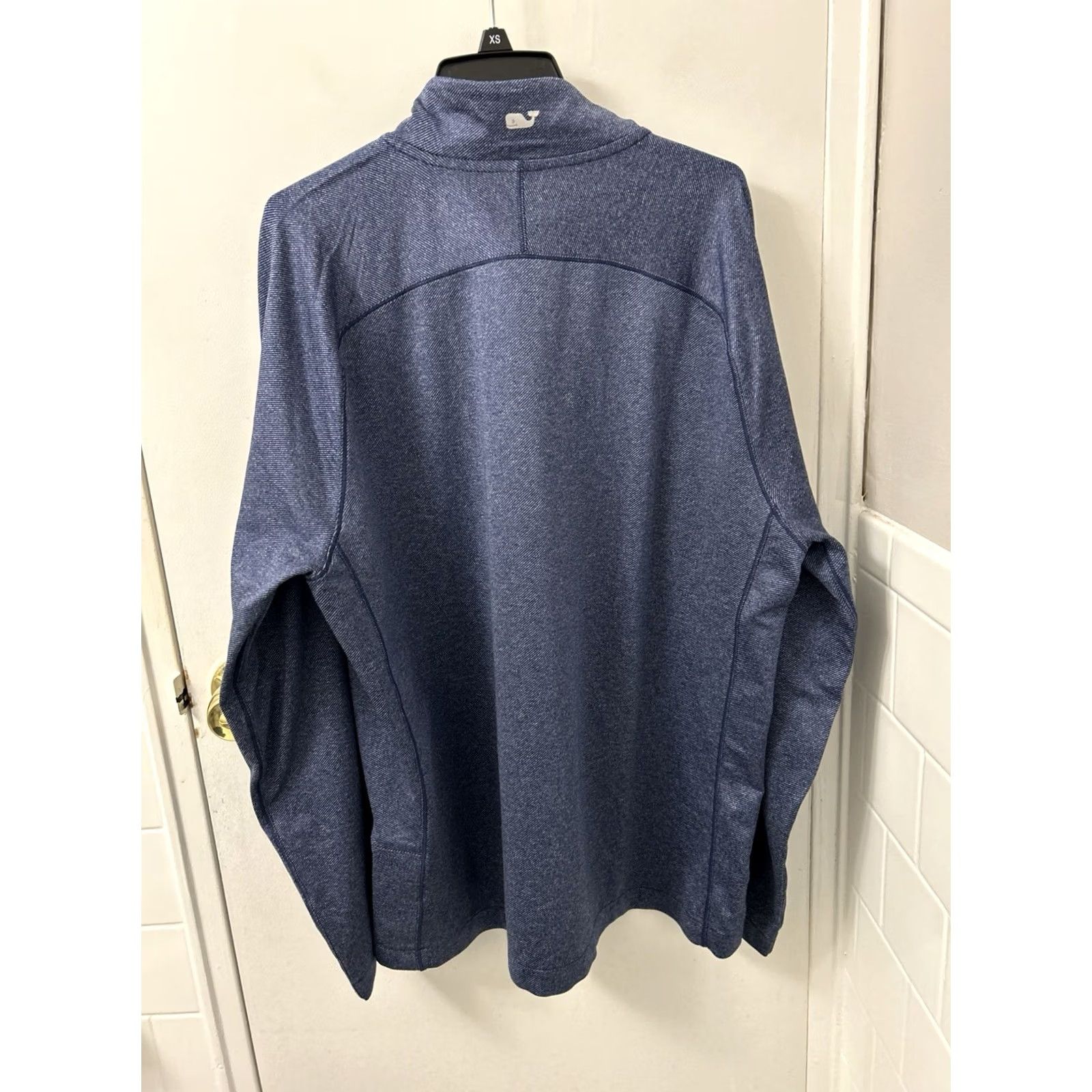 Vineyard Vines Vineyard Vines Performance 1/4 Zip Mens Large Blue Pullover Pocket Long Sleeve Jacket Size US L / EU 52-54 / 3 - 7 Thumbnail