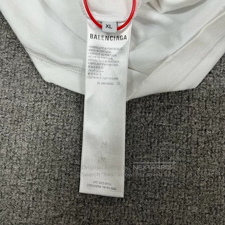 Balenciaga Balenciaga Graffiti Logo Short Sleeve T-Shirt Size US XL / EU 56 / 4 - 6 Thumbnail