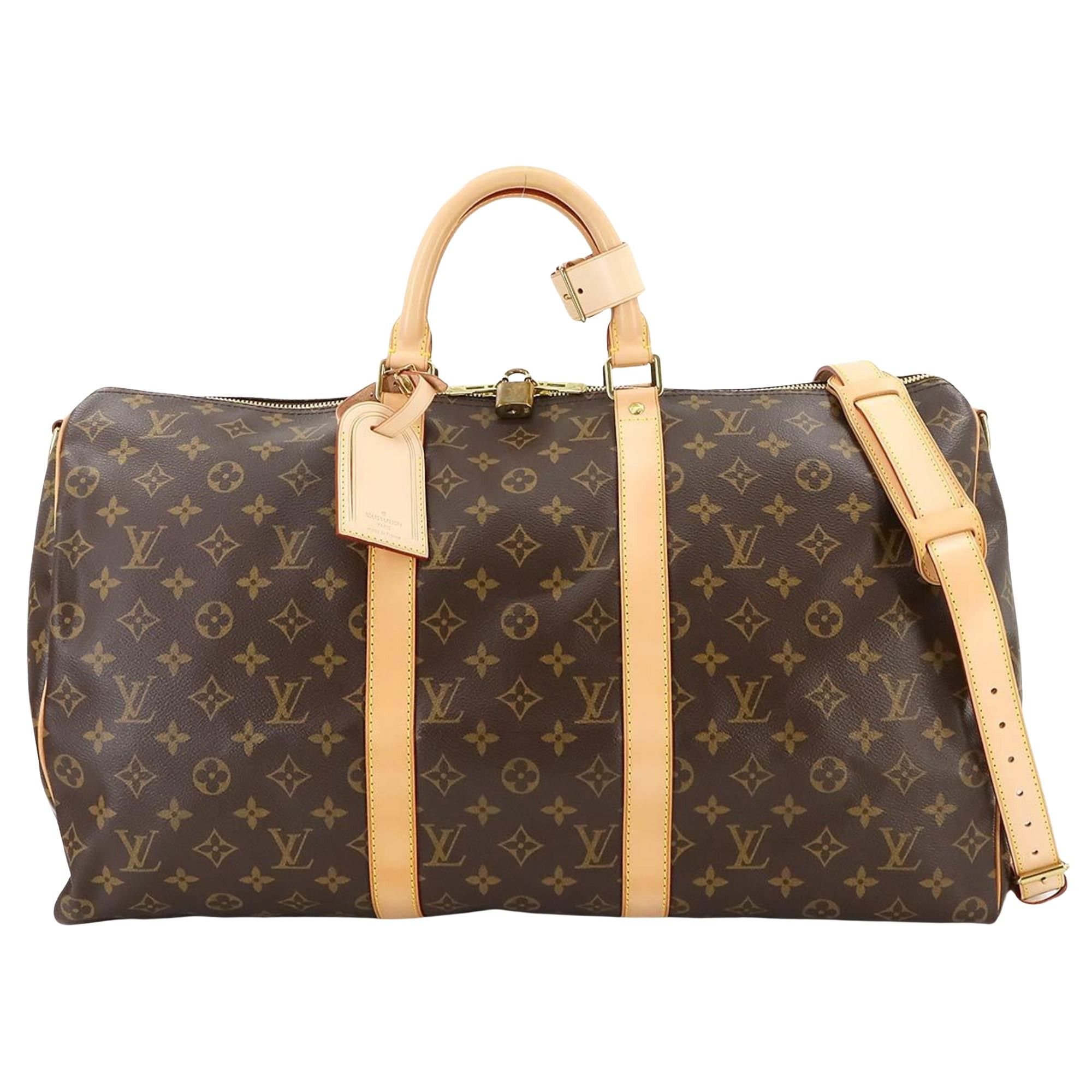 Louis Vuitton Louis Vuitton Keepall Bandouliere 50 travel Size ONE SIZE - 1 Thumbnail
