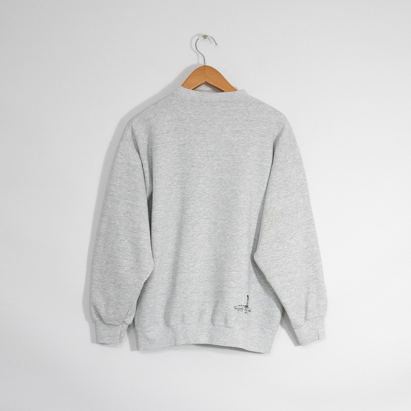 Vintage Vintage 90s Crappys Warehouse Sweatshirt XL - Distressed Size US XL / EU 56 / 4 - 6 Thumbnail