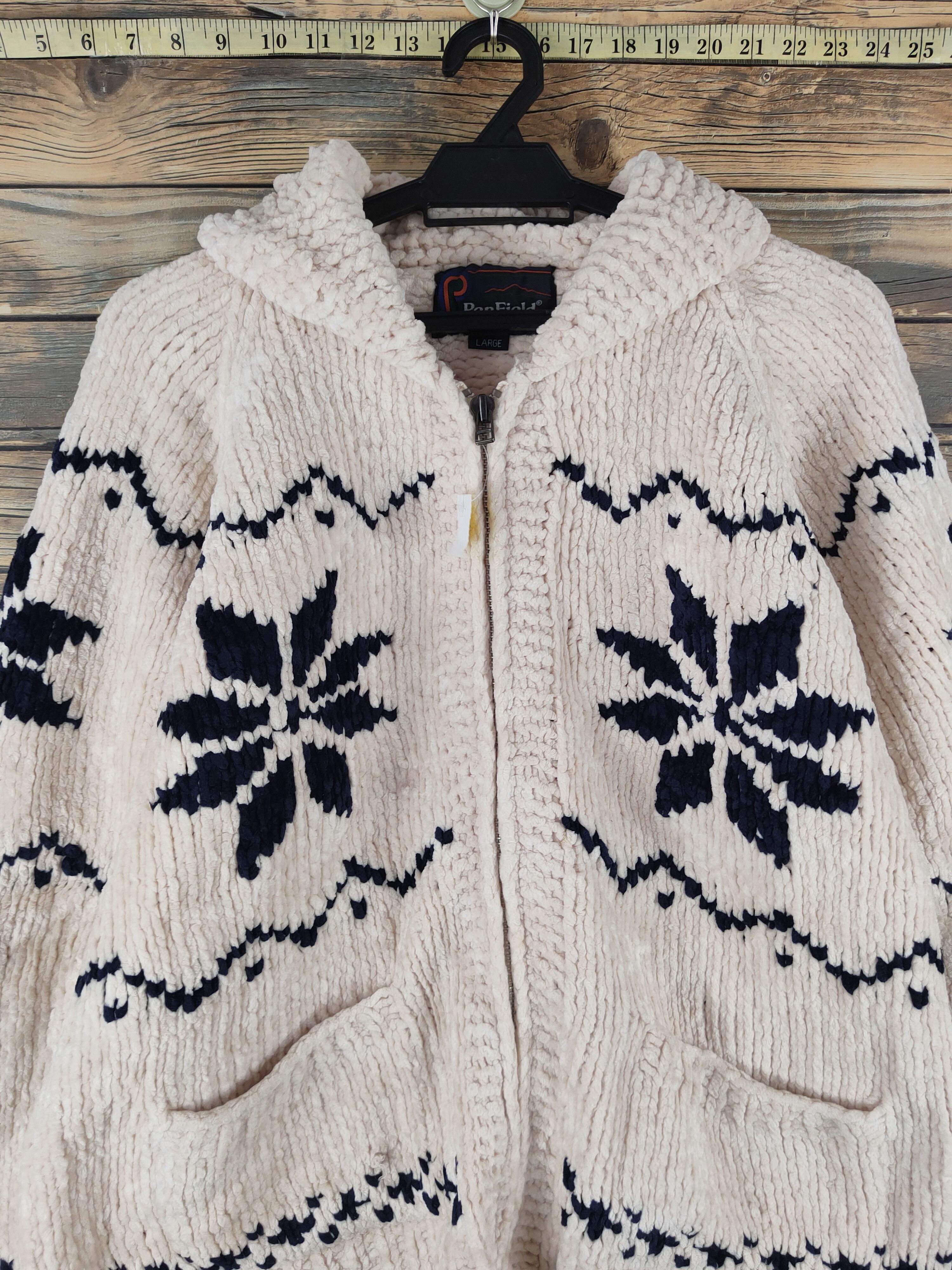 Penfield DL Penfield Ivory Knitwear Sweaters #46-168 Size US L / EU 52-54 / 3 - 2 Thumbnail