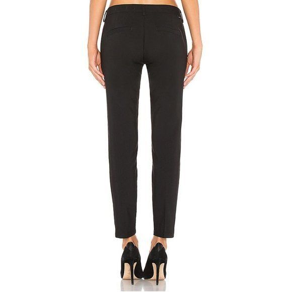 REVOLVE Reiko Crystal Embellished Black Lizzy Trim Pants Size 26" / US 2 / IT 38 - 4 Thumbnail