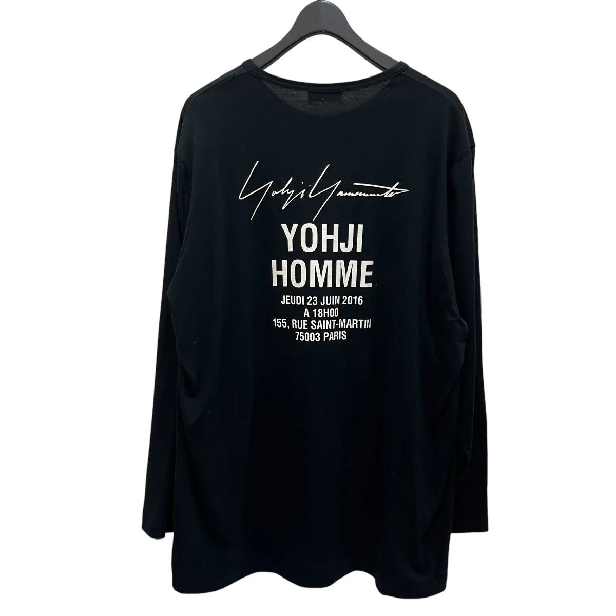 Yohji Yamamoto Yohji Yamamoto pour homme long sleeve t-shirt Size US L / EU 52-54 / 3 - 2 Thumbnail