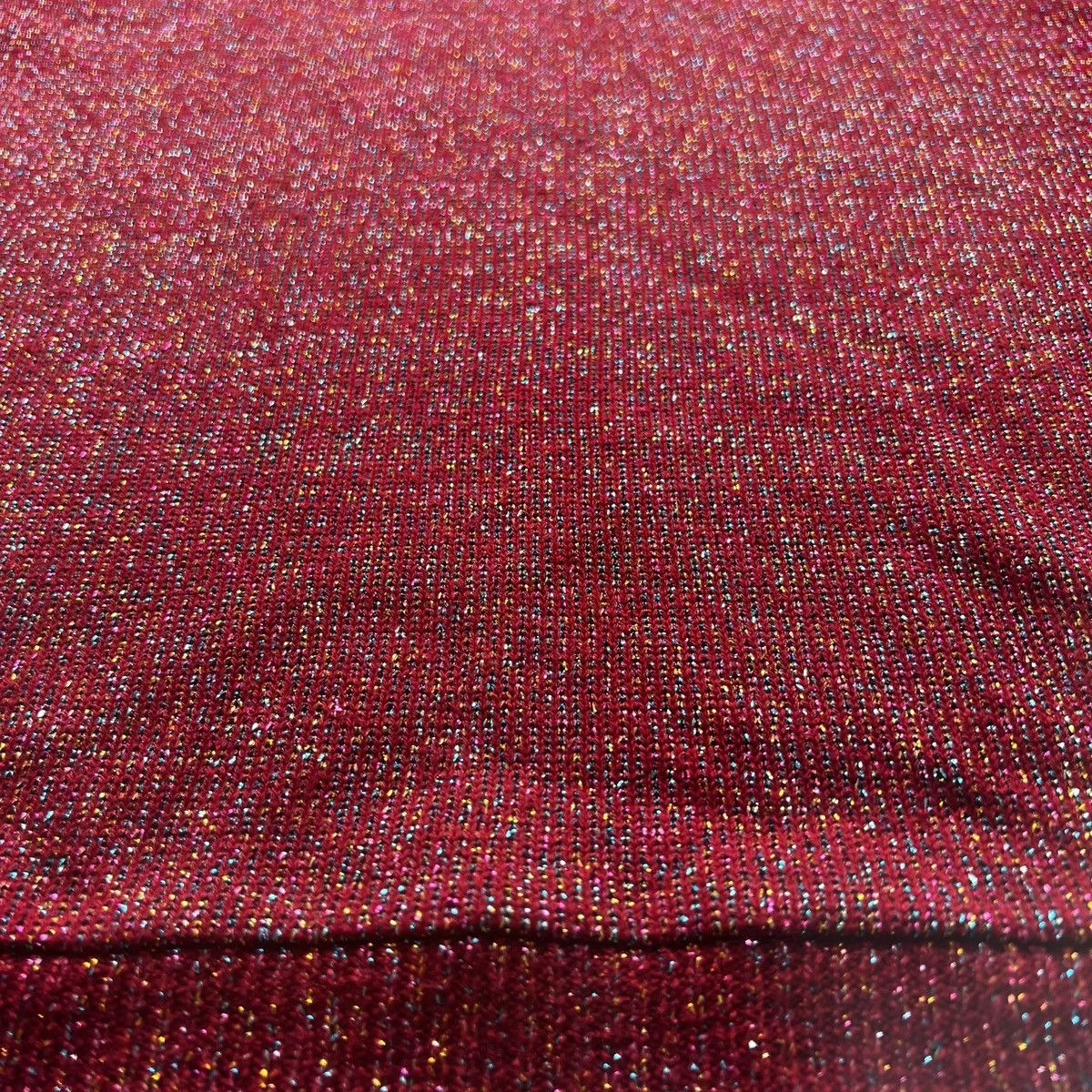 Supreme Supreme Tinsel Glitter Sweater Red XL Size US XL / EU 56 / 4 - 3 Thumbnail