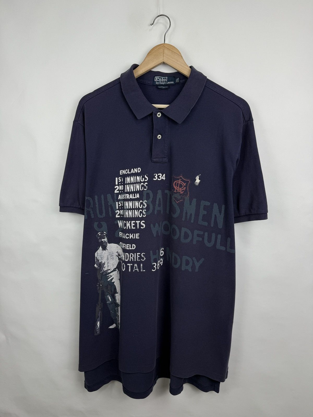 Polo Ralph Lauren 🏏 🇺🇸 Vintage 90s Polo Ralph Lauren Cricket Polo Te Chief Keef Size US XXL / EU 58 / 5 - 2 Thumbnail