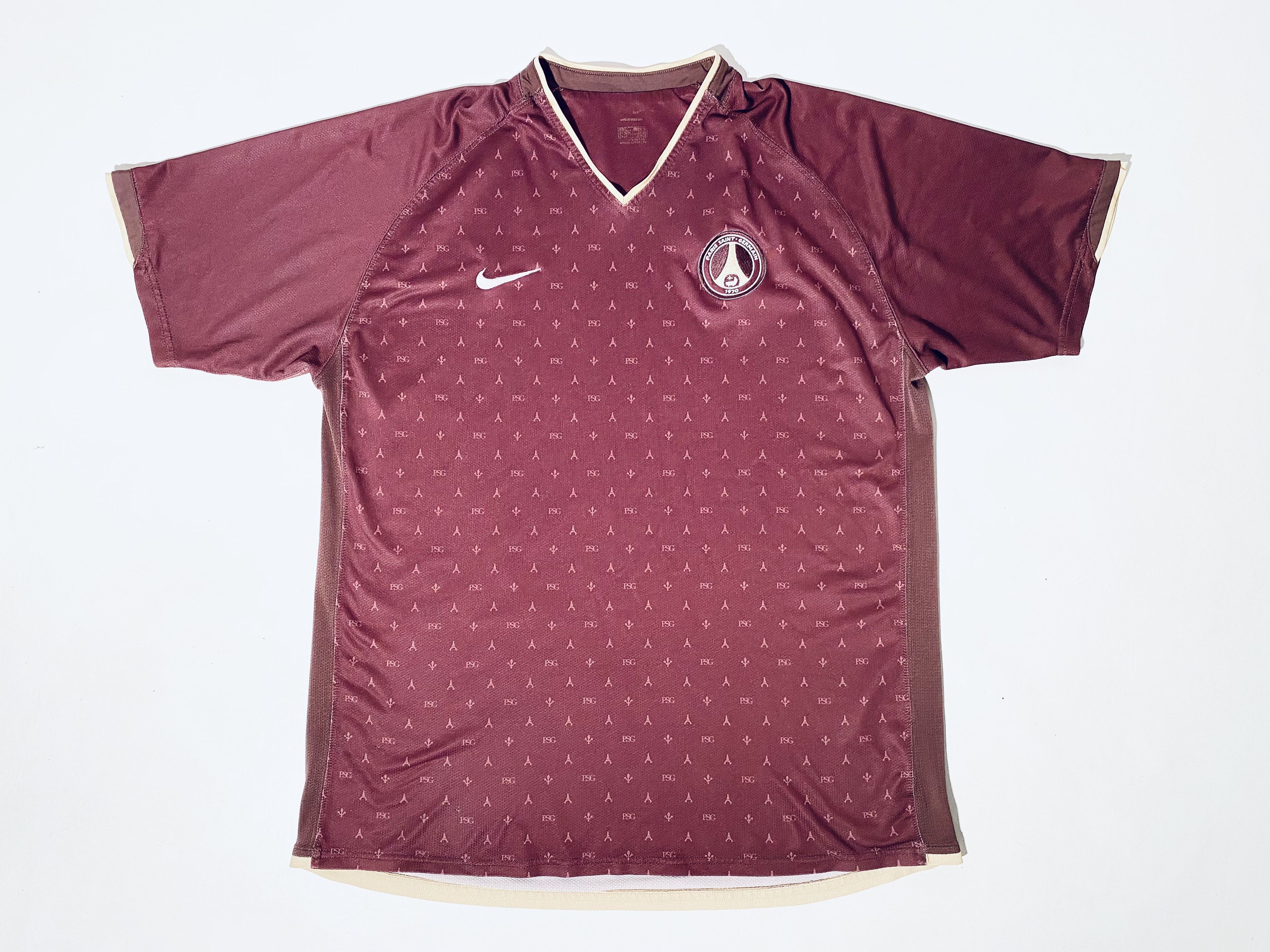 Nike × Vintage Paris Saint-Germain Away Jersey Shirt 2006 - 2007 PSG Size US L / EU 52-54 / 3 - 3 Thumbnail