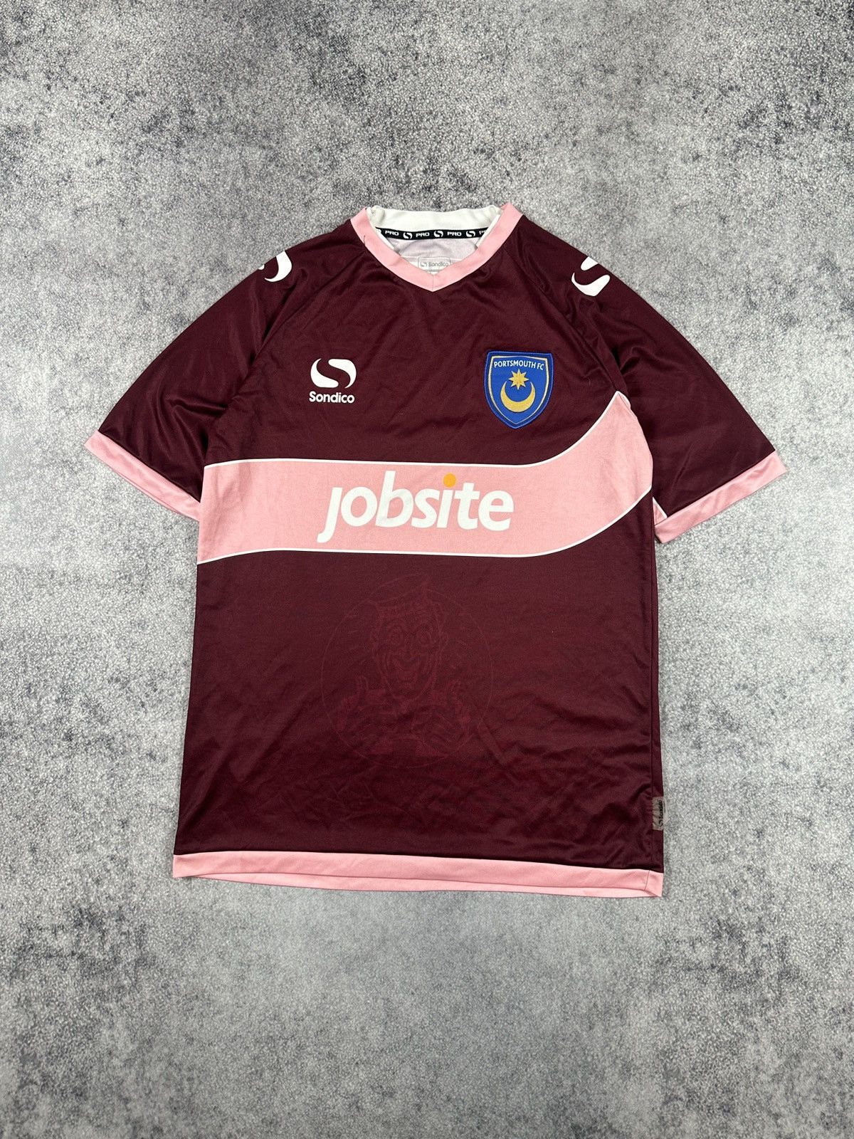 Vintage Vintage Sondico Pro Portsmouth Soccer Jersey Blokecore Rare Size US M / EU 48-50 / 2 - 1 Thumbnail