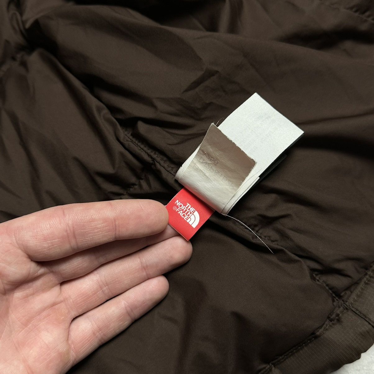 The North Face × Vintage THE NORTH FACE Down Vest 700 Brown Nuptse Vintage Size US M / EU 48-50 / 2 - 6 Thumbnail