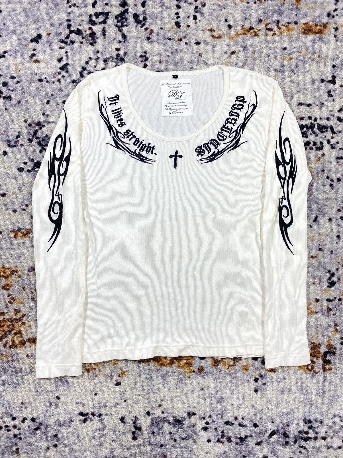 If Six Was Nine × Japanese Brand × Le Grande Bleu (L.G.B.) JapaneseBrand duralumin tribal Gothic Punk Long sleeve Size US M / EU 48-50 / 2 - 1 Thumbnail