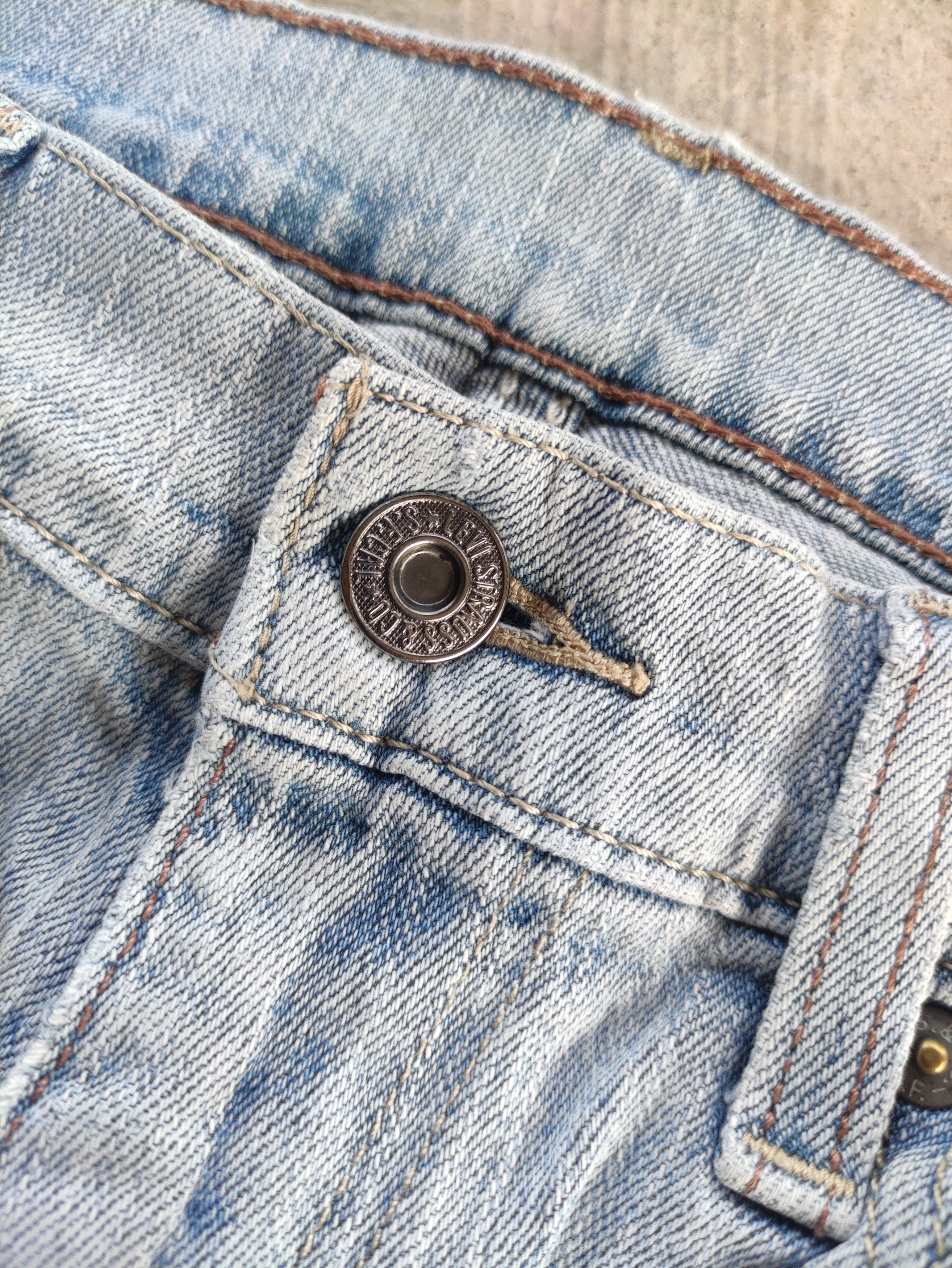 Levi's Vintage Levis Jean Distressed Faded Denim Pants Size US 33 - 5 Thumbnail
