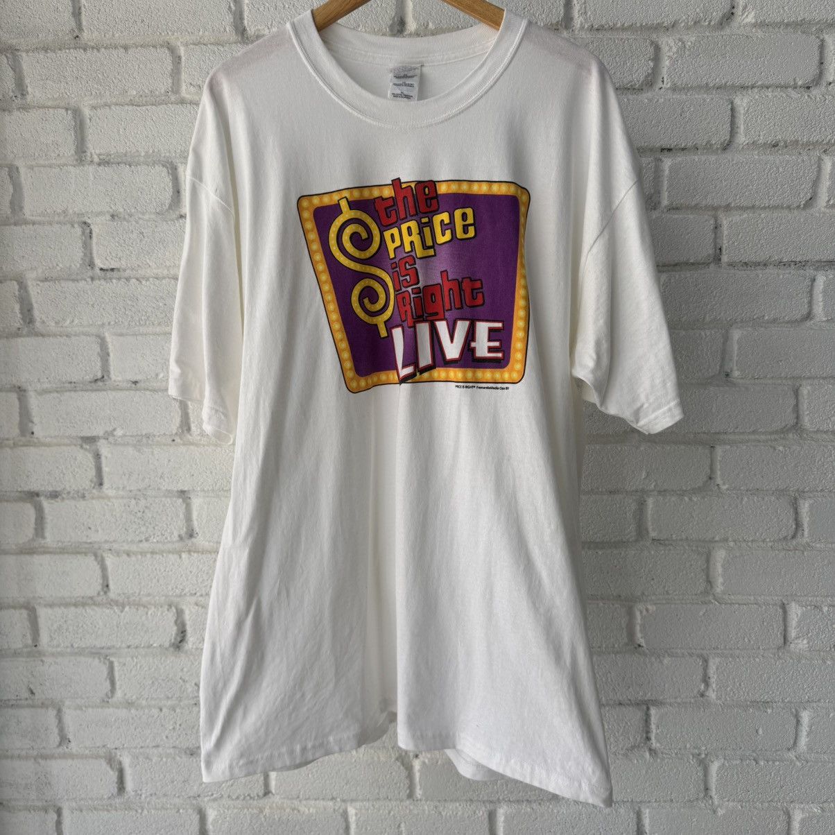 Vintage The Price Is Right TV Show Promo Tee Size US XL / EU 56 / 4 - 1 Thumbnail
