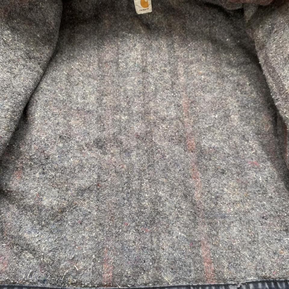 Carhartt Vintage USA Carhartt blanket lined trucker canvas jacket Size US XL / EU 56 / 4 - 8 Thumbnail