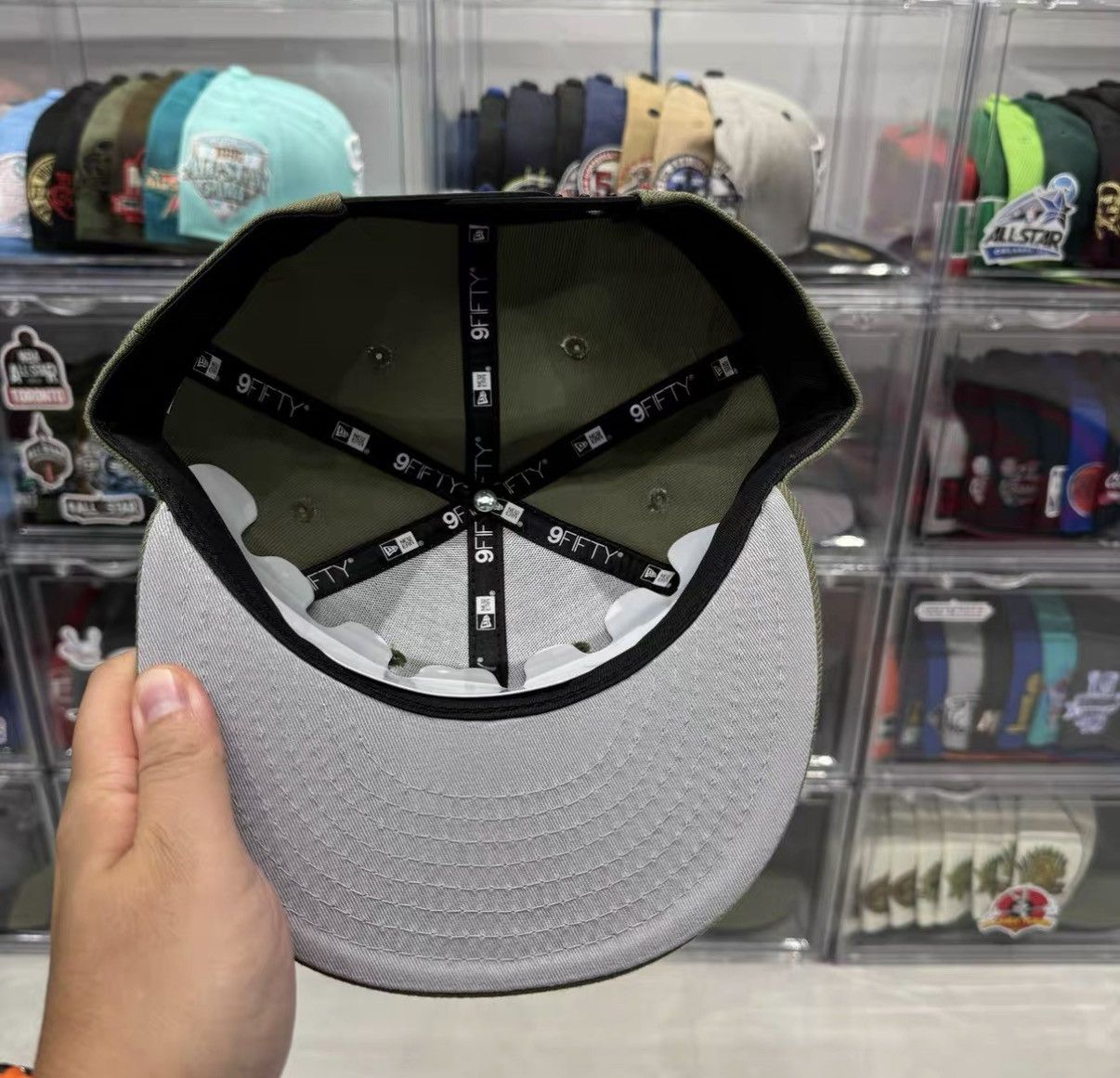 New Era New Era Embroidered Flat Brim Baseball Cap J32 Size ONE SIZE - 5 Thumbnail