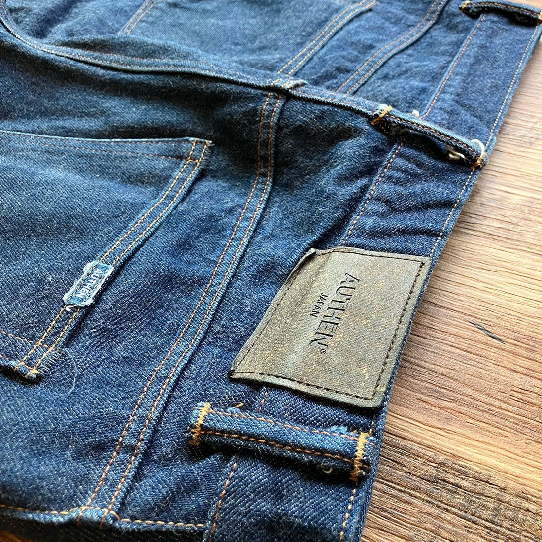Japanese Brand AUTHEN AUT-001 W32 x L28 Tapered Leg Selvedge Jeans Size US 32 / EU 48 - 13 Thumbnail