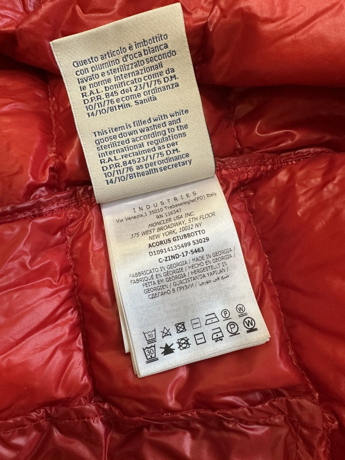Moncler Moncler Acorus Lightweight Down Jacket Size US L / EU 52-54 / 3 - 8 Thumbnail