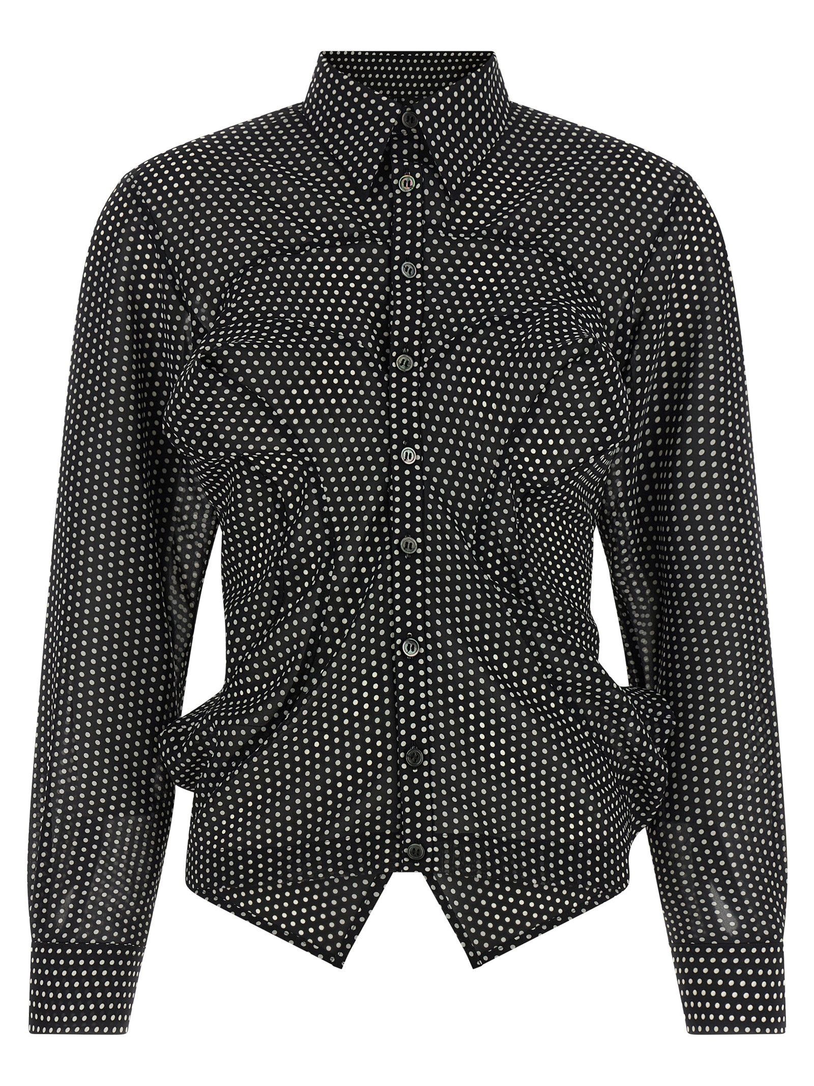 Junya Watanabe Polka dot shirt Size L / US 10 / IT 46 - 1 Thumbnail