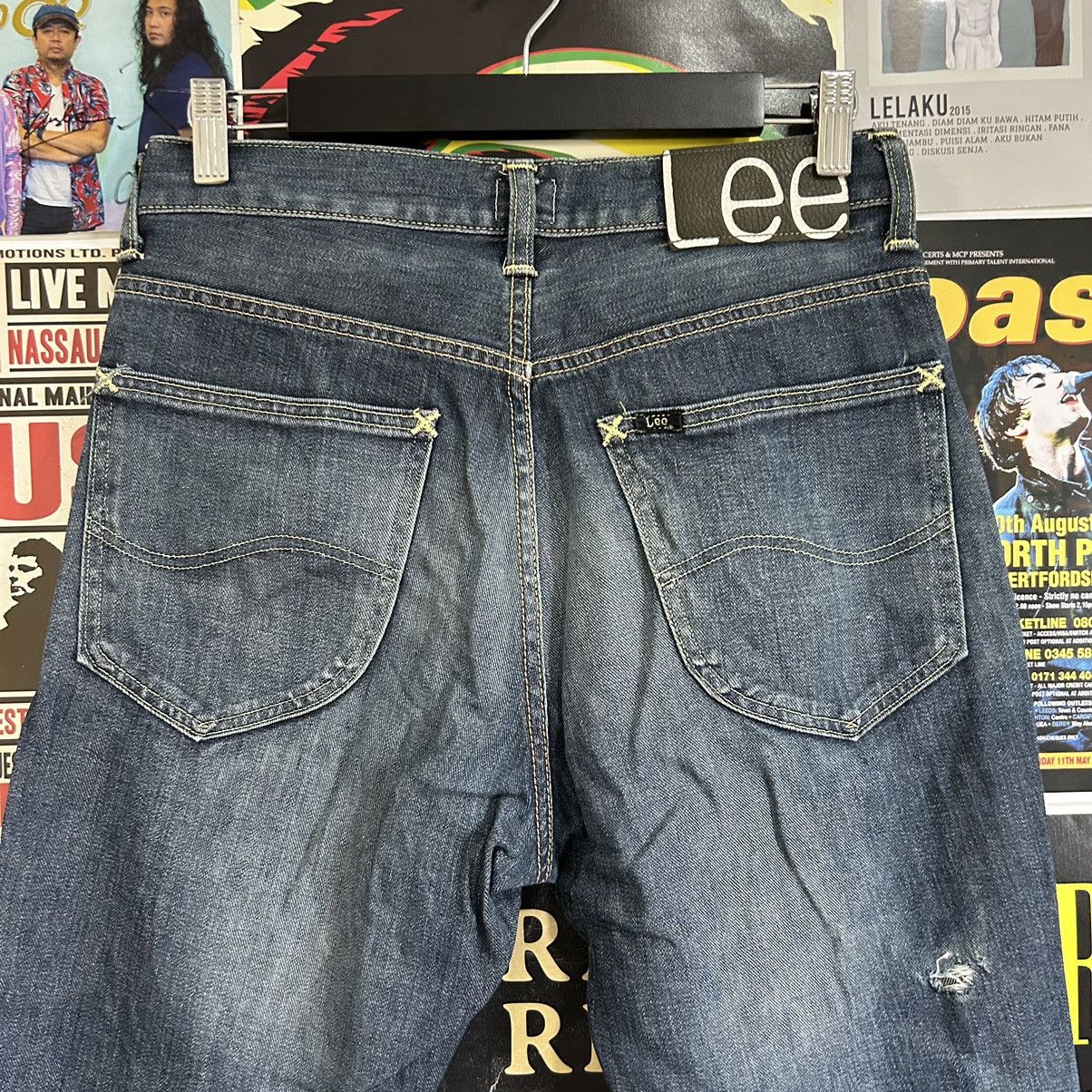 Lee Vintage Lee 101 Regular Narrow Japanese Distressed Denim Size US 30 / EU 46 - 9 Thumbnail