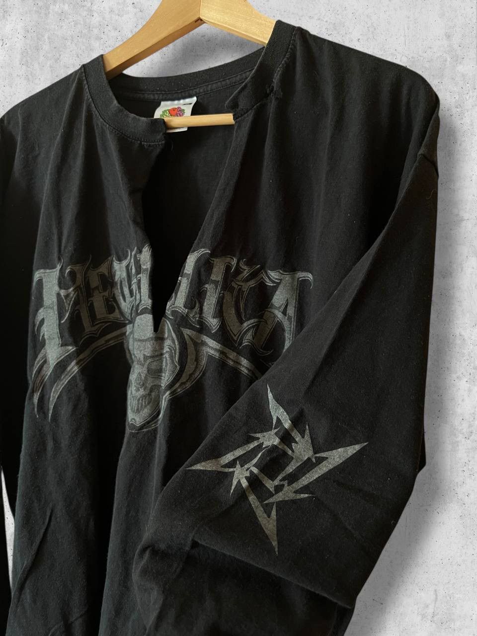 Metallica Metallica 90s Vintage ripped Distressed long sleeve band tee Size US XL / EU 56 / 4 - 3 Thumbnail