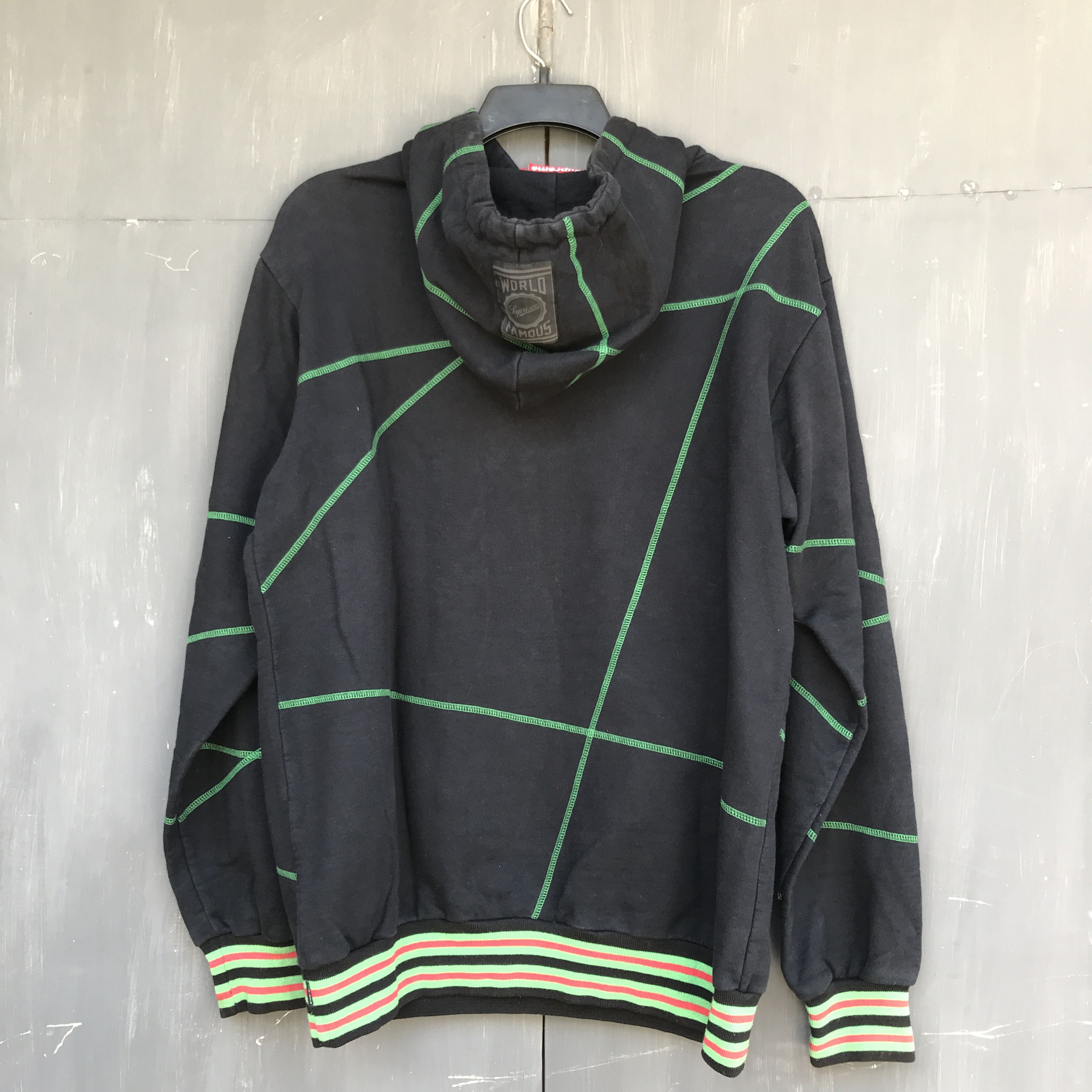 Supreme Supreme College Hoodie 2007 Black Size US XL / EU 56 / 4 - 9 Thumbnail