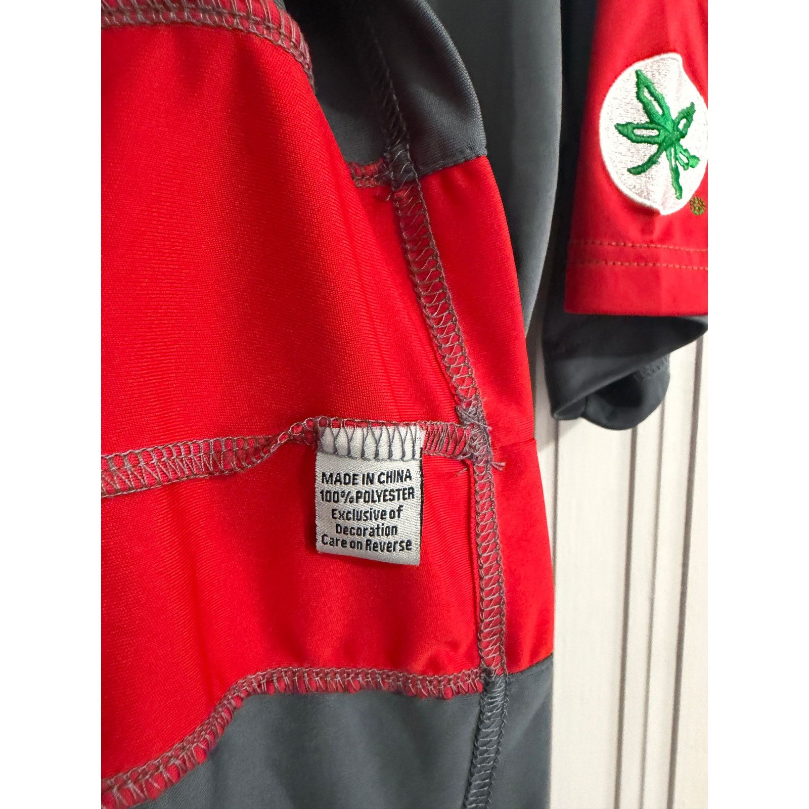 NCAA Ohio State University Buckeyes Polo Shirt Size Large Size US L / EU 52-54 / 3 - 4 Thumbnail