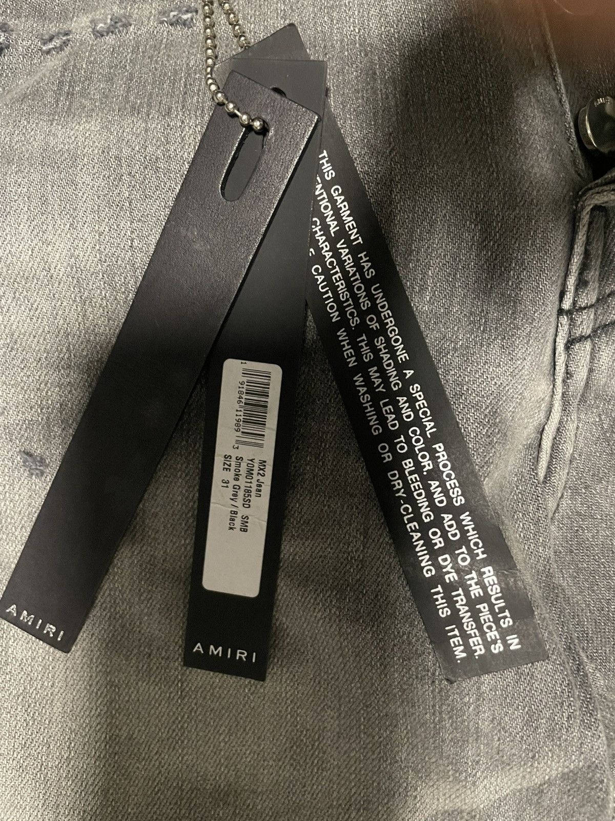 Amiri Amiri/ MX2 Jeans Size US 31 - 4 Thumbnail