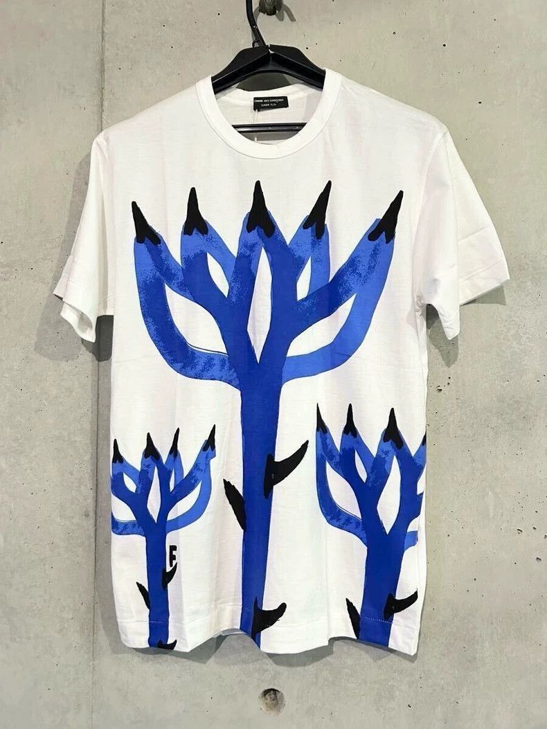 Comme des Garcons comme des garcons homme plus short sleeve tee - dmc Size US M / EU 48-50 / 2 - 1 Thumbnail