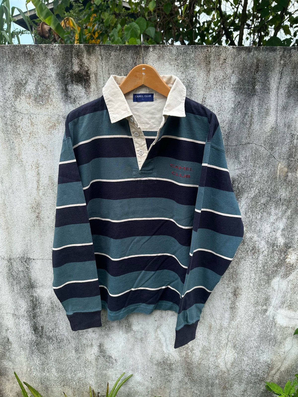 Camel Vintage Honda/Lotus F1 button up worn by pit crew members