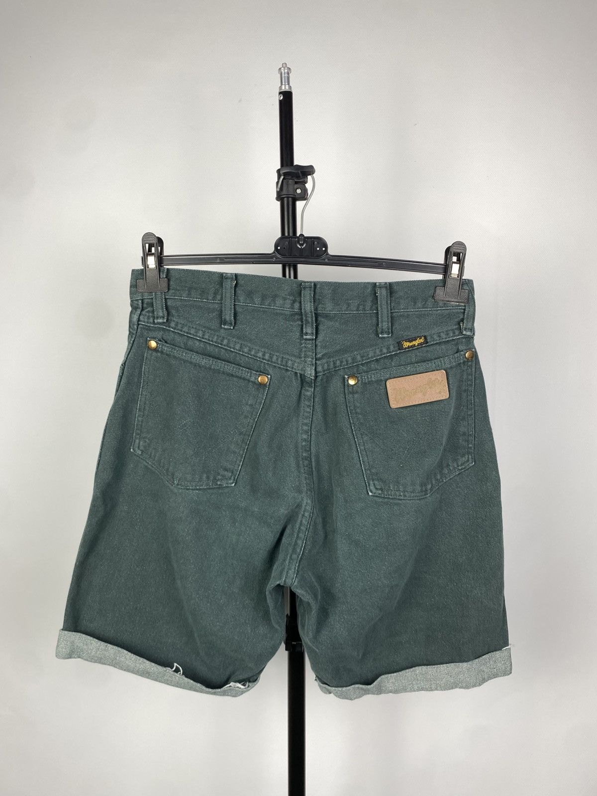 Vintage × Wrangler VintageY2K Wrangler Made in USA Denim Shorts Size US 30 / EU 46 - 4 Thumbnail