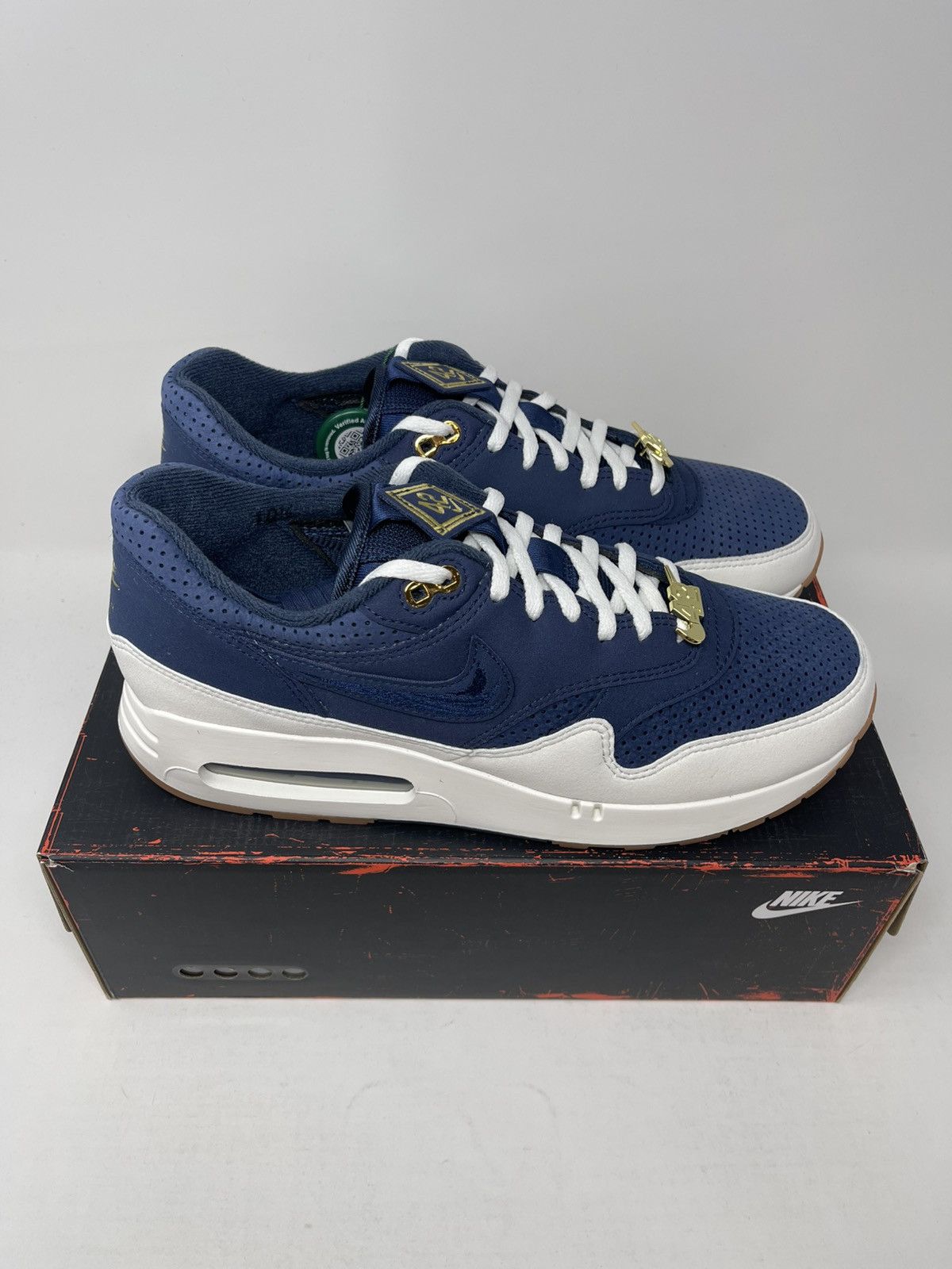 Nike Nike Air Max 1 '86 OG Big Bubble - Jackie Robinson Size 10.5 Size US 10.5 / EU 43-44 - 3 Thumbnail