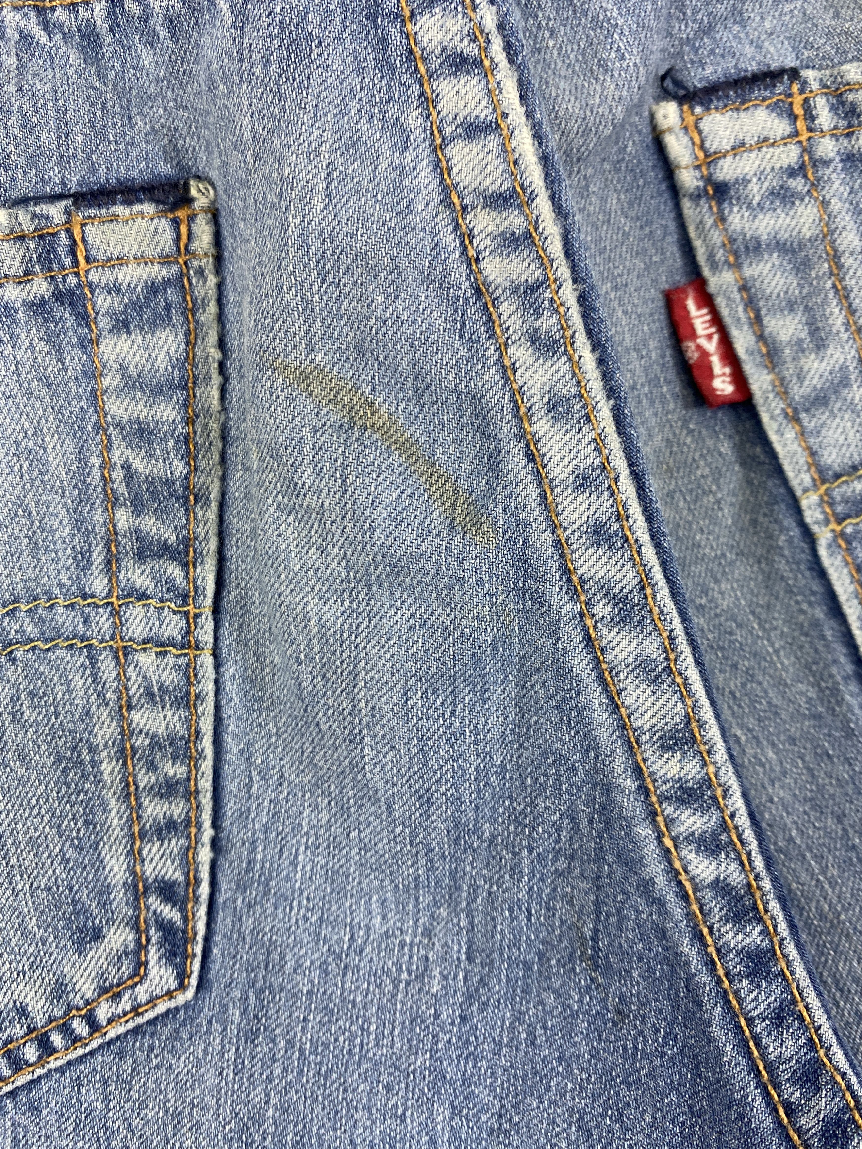 Levi's Distressed Blue Vintage Levi's 511 Jeans 30x30 Denim- JN3507 Size US 30 / EU 46 - 15 Thumbnail