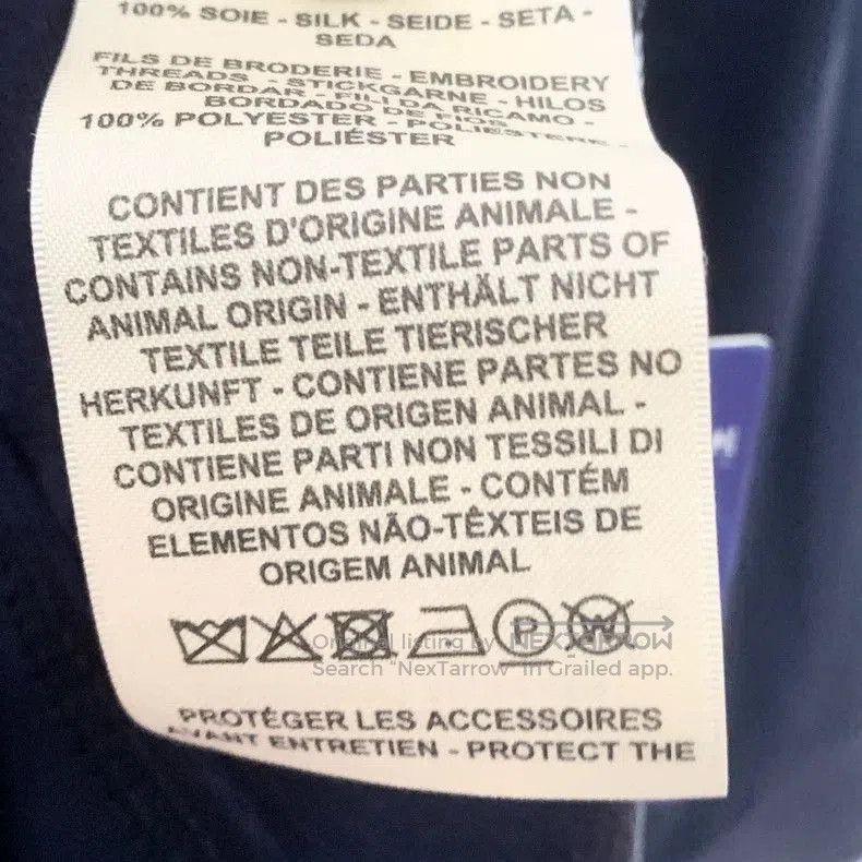 Hermes Hermes Navy Blue Shirt Size 34. Size US XS / EU 42 / 0 - 6 Thumbnail