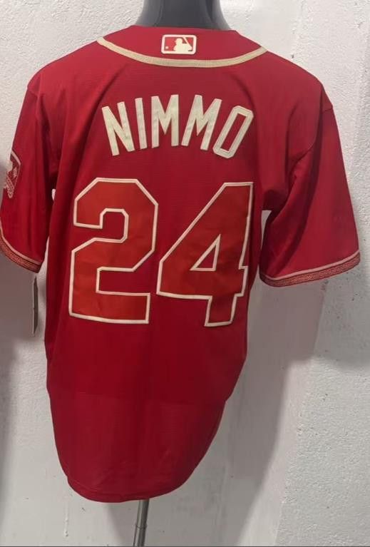 MLB Texas Rangers #24 Nimmo Jersey Size US XL / EU 56 / 4 - 1 Thumbnail