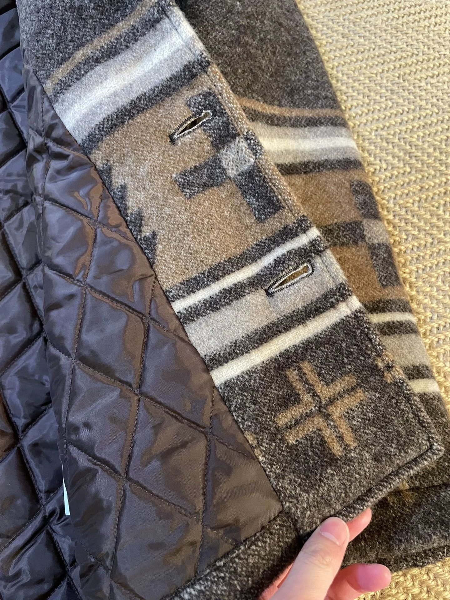 Neighborhood NEIGHBORHOOD TIMBER Ethnic Wool Coat S Worn Once Size US S / EU 44-46 / 1 - 8 Thumbnail