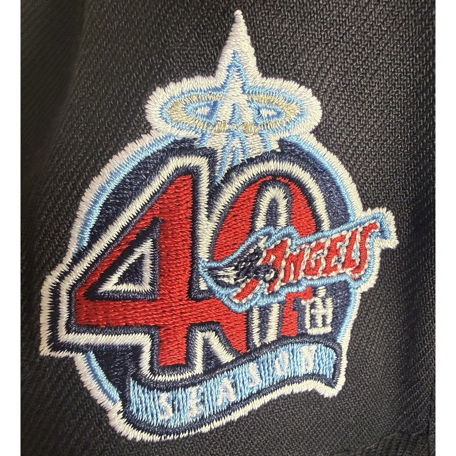 New Era New Era 9FIFTY Anaheim Angels Snapback Hat 40th Season Patch Size ONE SIZE - 4 Thumbnail