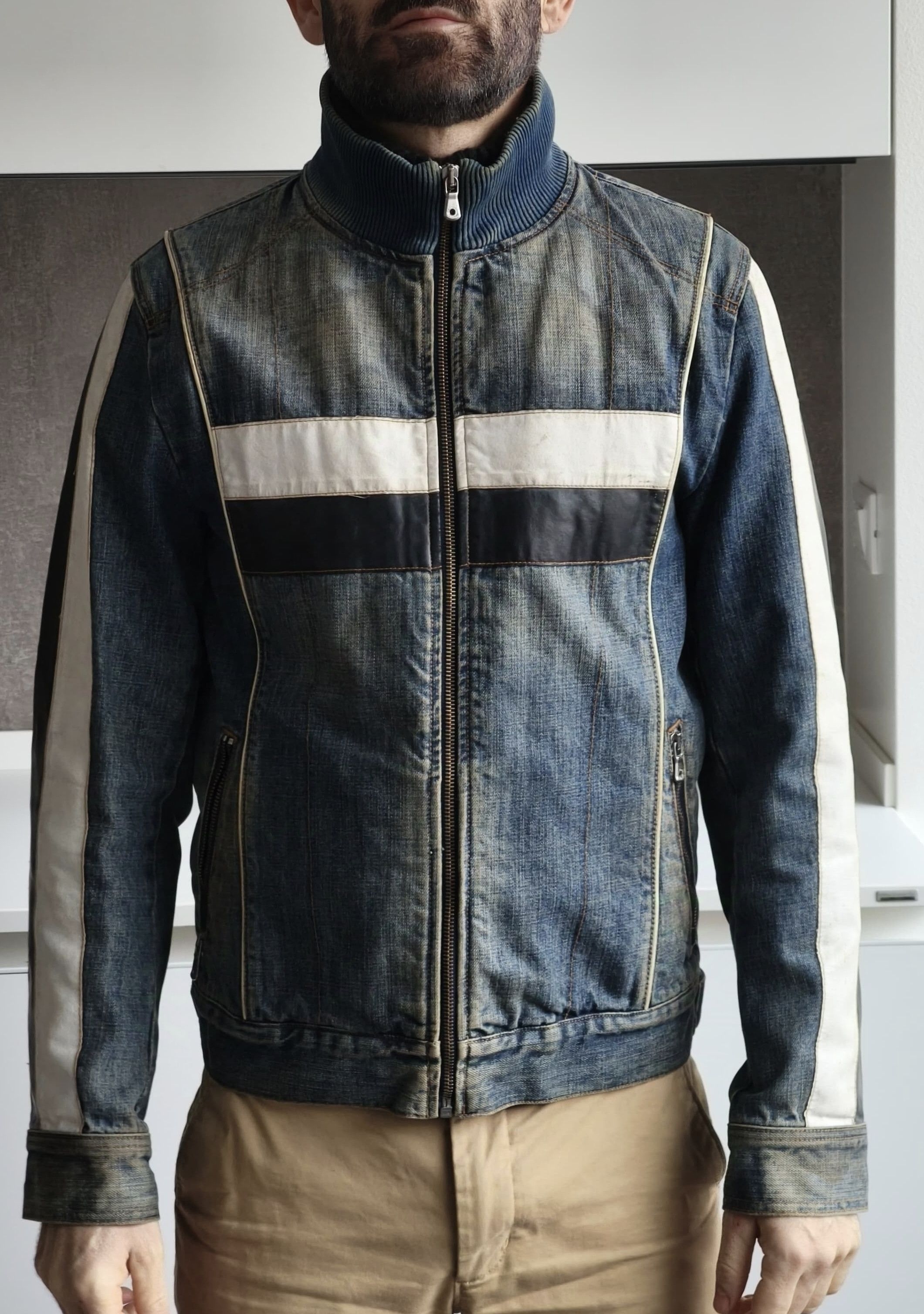 ジャケット・アウター SS2005 Dolce & Gabbana Biker DenimJacket SS2005 Dolce & Gabbana Biker DenimJacket