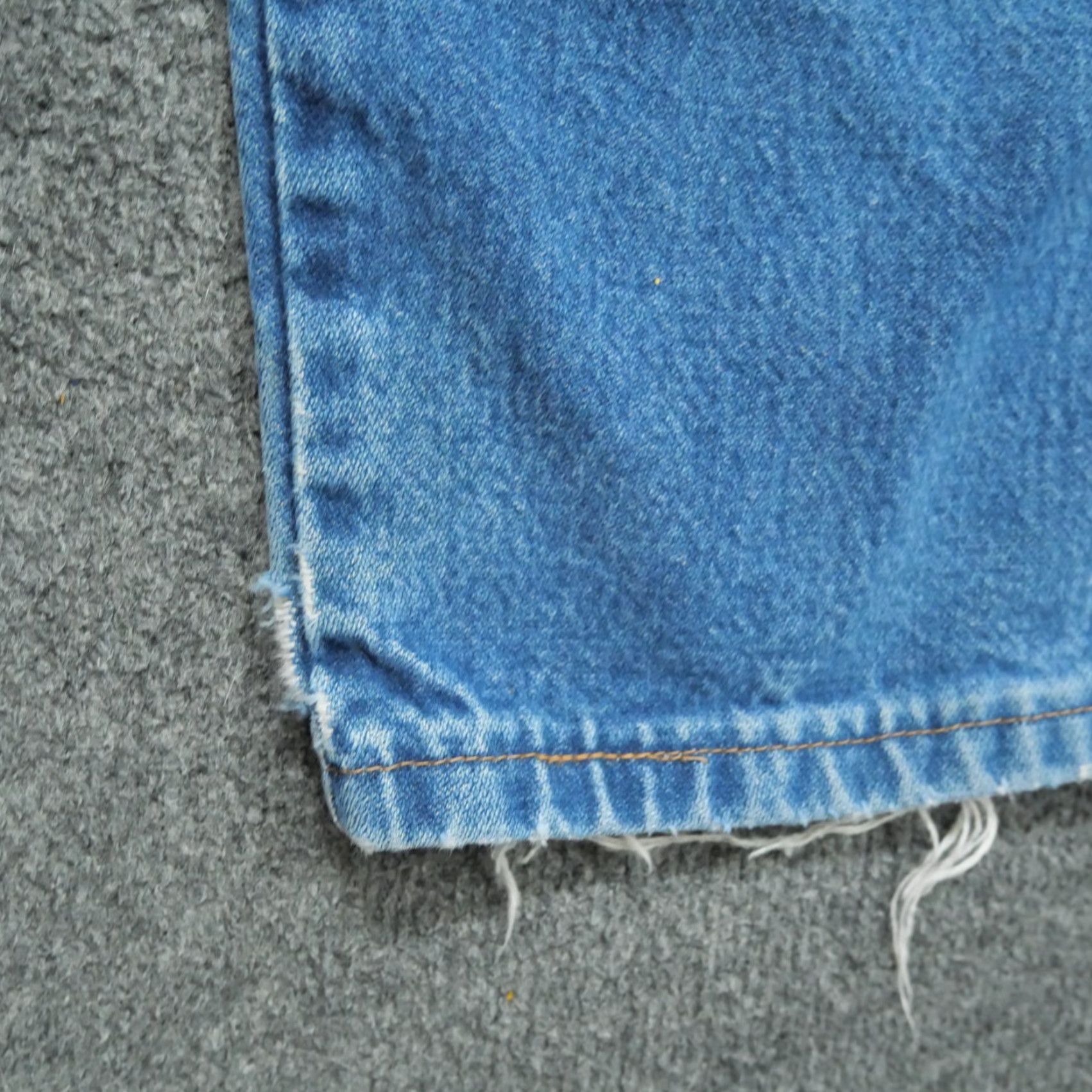 Wrangler VINTAGE Wrangler Jeans Mens 36x30 Denim Cowboy Cut Distressed 13MWZPW 5-Pocket Design Cowboy Gear Mens Size US 36 / EU 52 - 6 Thumbnail