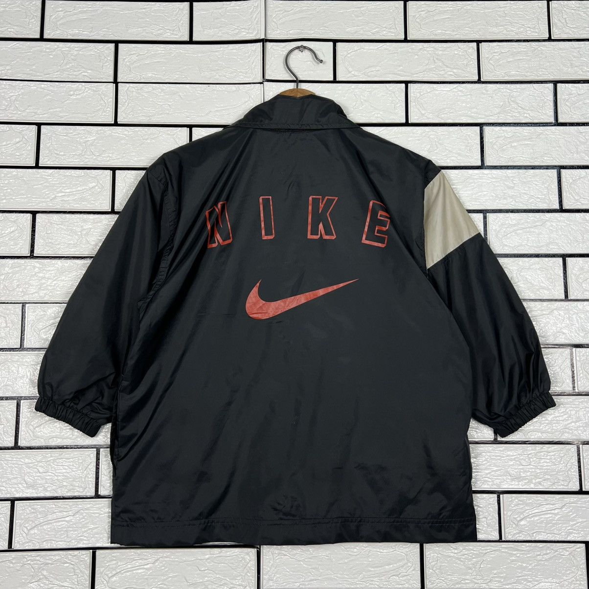 Nike Vintage 90's NIKE Kids Big Logo Windbreaker #3959-C180 Size US XS / EU 42 / 0 - 1 Thumbnail